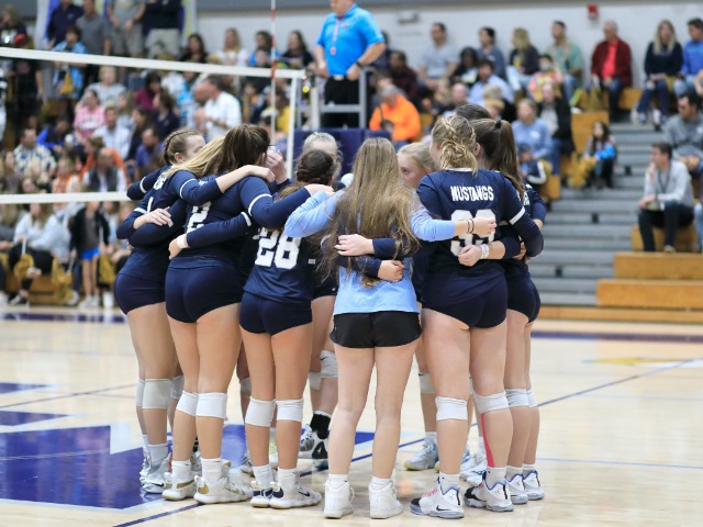 Volleyball Season Comes to a Close with 3-0 Loss at Mt. Bethel in Final Four