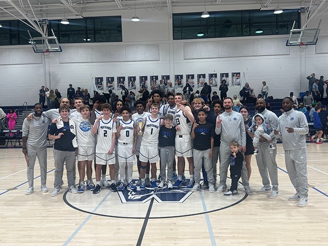 Image for Region Tournament Champs! Mustangs Defeat Paideia 69-63, Earn No. 4 Seed in State Playoffs Region Tournament Champs! Mustangs Defeat Paideia 69-63, Earn No. 4 Seed in State Playoffs image