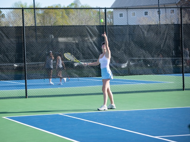 Girls Tennis Secures Elite 8 Bid with 3-1 Victory Over Trion