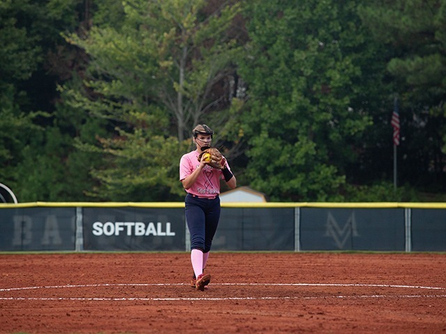 Varsity Softball Takes Region Contest Over Landmark Christian, 17-0