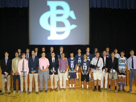 Spring Athletes Honored at Awards Convocation