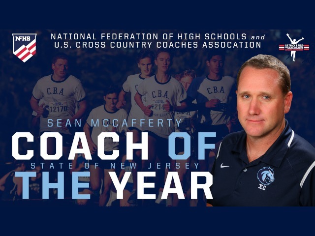 XC's McCafferty Wins Two Coach of the Year Honors