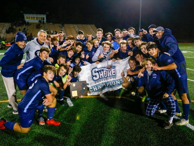 Image for Soccer Wins Conference-Record 11th Shore Title 