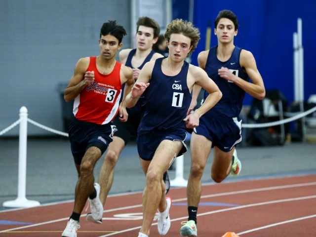 Indoor Track Wins Trio of Titles in January