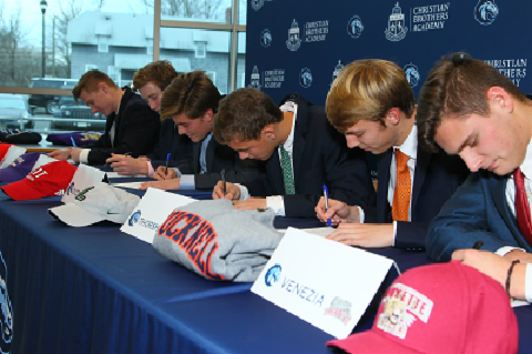 Six CBA Seniors Ink Commitments to Division I