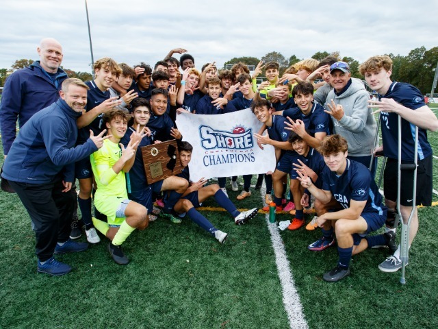 Image for CBA Soccer Makes History with Third Straight Shore Title
