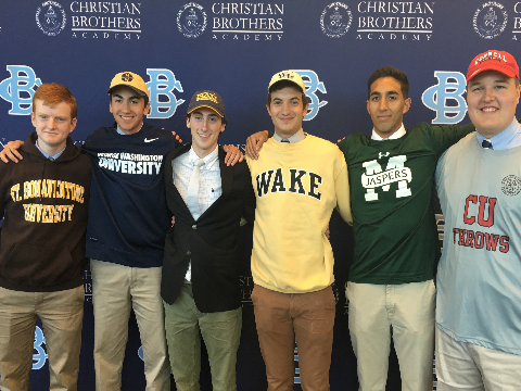 Six Athletes Head For Division I Colleges