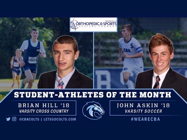 Student-Athletes of October/November Announced