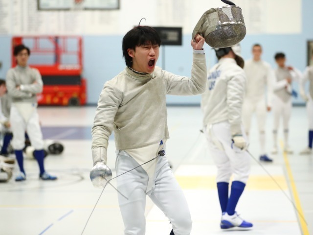 Fencing Trio Wins Program's First Squad Gold 