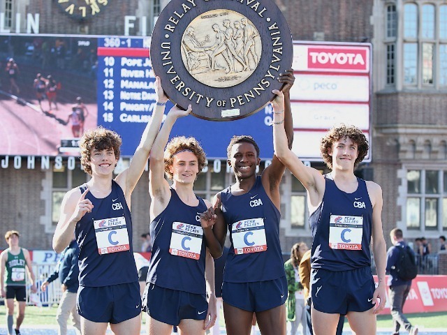 Distance Medley Relay Squad Wins CBA's Fourth Penn Relays Title