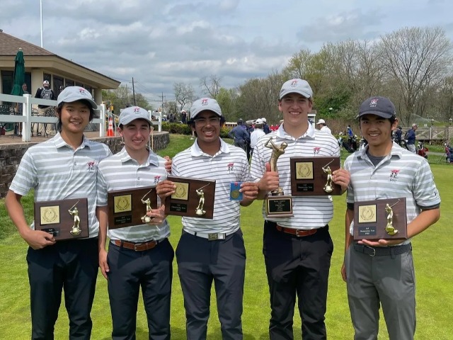 Boys' Golf Takes Essex County Tournament Title