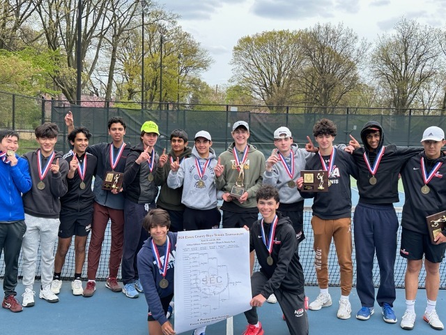 Boys' Tennis Secures Sixth-Consecutive Essex County Tournament Title