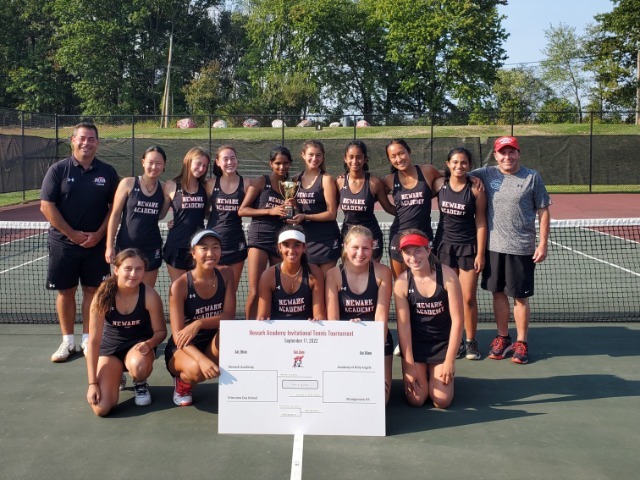 Girls' Tennis Wins Newark Academy Invitational Tournament 