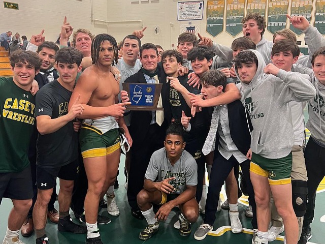 Red Bank Catholic Makes History with First Ever Wrestling State Sectional Title