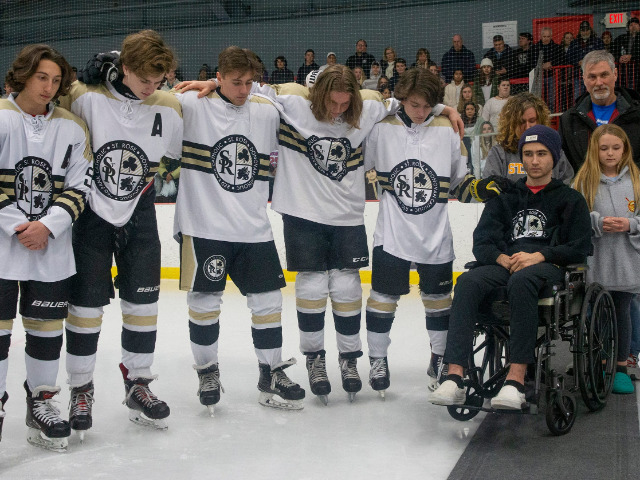 RBC Hockey Senior Night Tribute to Sam Jarmer