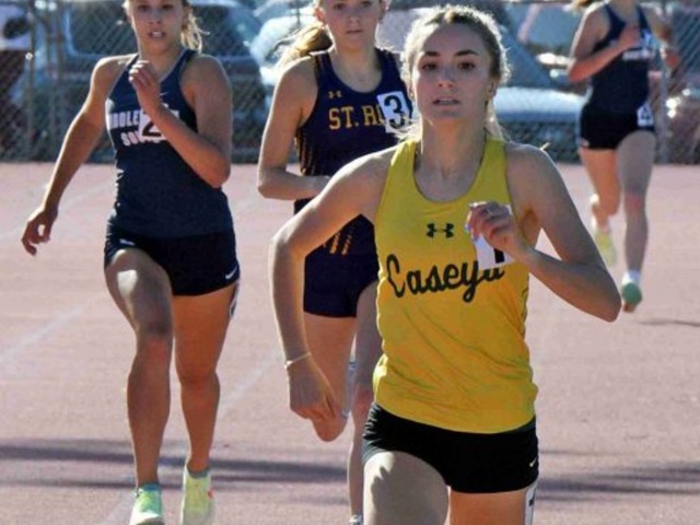 Cate DeSousa Claims Two County Track Crowns