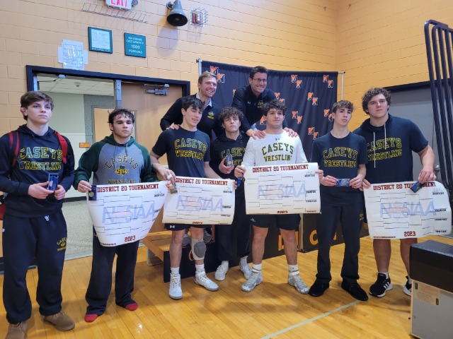 Image for RBC Wrestling Team Succeeds at Districts