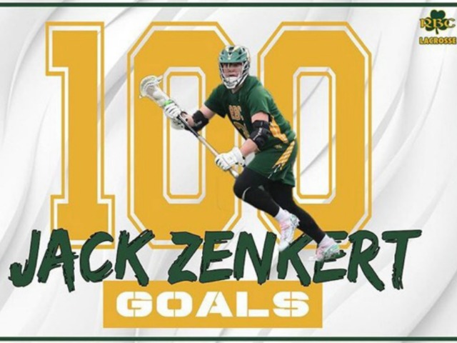 Jack Zenkert Reaches 100th Career Goal