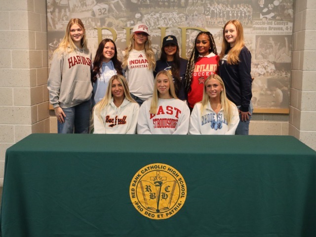 Varsity Girls Lacrosse Defeats Mount St. Dominic in Non-Public A First Round