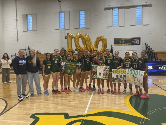Image for Senior Katie Liggio Secures 1000th Career Point