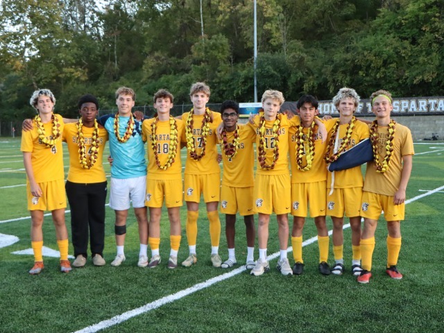 THANK YOU SENIORS! Boys Soccer honors 2027 Senior class
