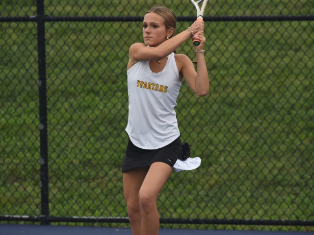 Girls Tennis ends season with big 3-2 win at Summit