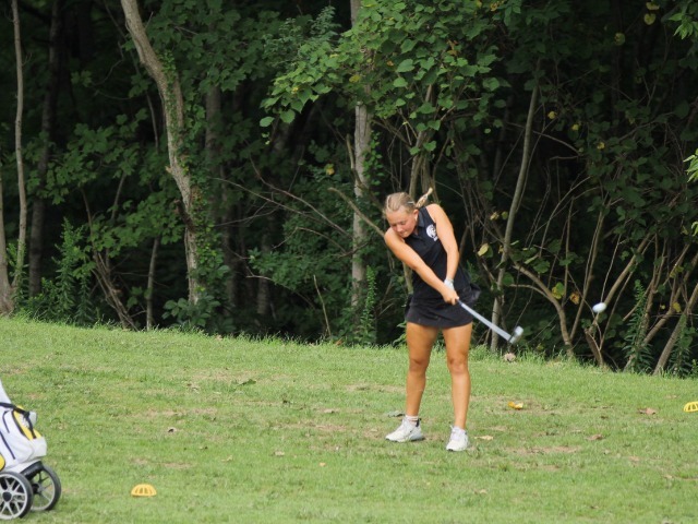 Addie Ayers ends season in District Tournament
