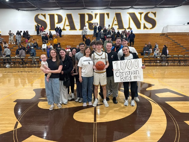 Christian Byrd joins the 1000 point club