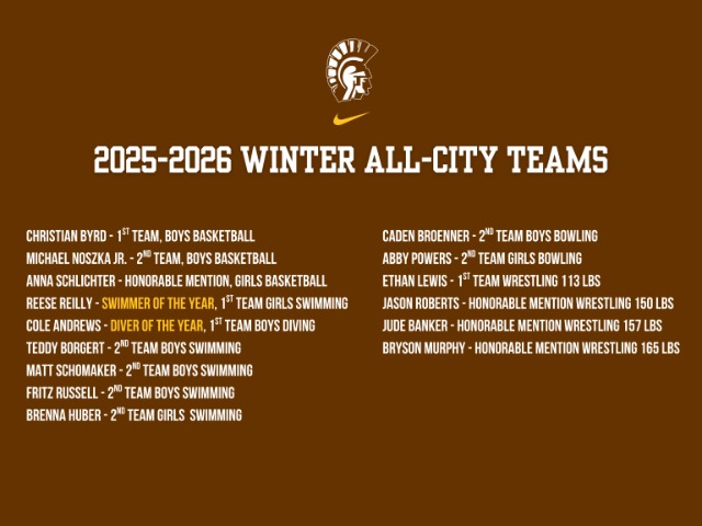 Congratulations to our February Student-Athletes of the Month!