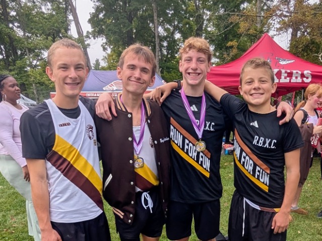 Bryce Fletcher leads RB Cross Country with 1st place finish at Eaton Invitational