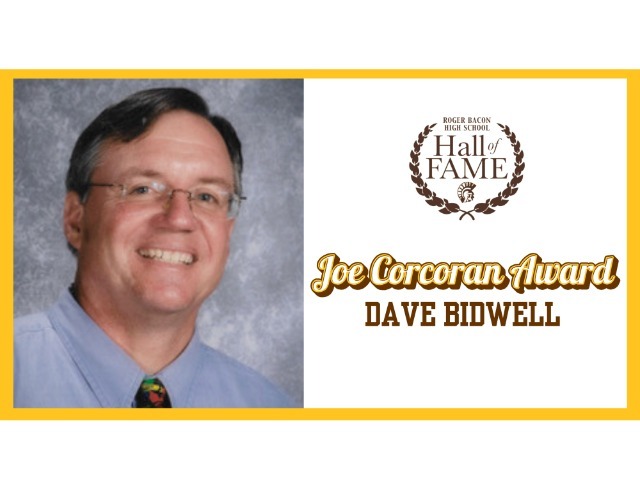 Dave Bidwell Named 2026 Joe Corcoran Award Recipient
