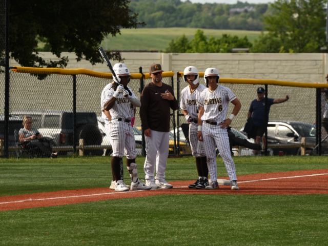 Baseball takes game one over Cincinnati Christian