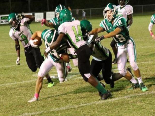 Strong Offense Leads Bishops To Homecoming Victory Over Lake Marion