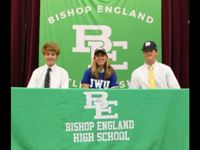 Bishop England's Albano signs with Notre Dame
