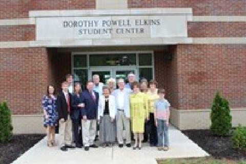 Dorothy Powell Elkins Student Center dedicate