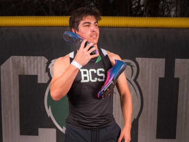 Welsh, Gonzales, Counts Set School Records at First Meet