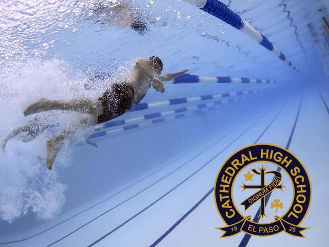 Cathedral swim team finishes 2nd at state competition