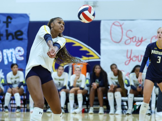 PCA Volleyball Battles to Take Four-Set Win Over Colleyville Heritage 