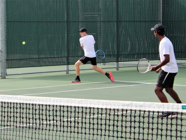 Independence Tennis Team Dominates in Playoff Win