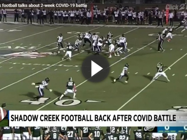 Image for Shadow Creek football talks about 2-week COVID-19 battle The team is working to stay healthy