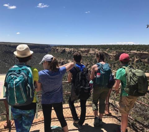 Exploring national parks in Colorado 