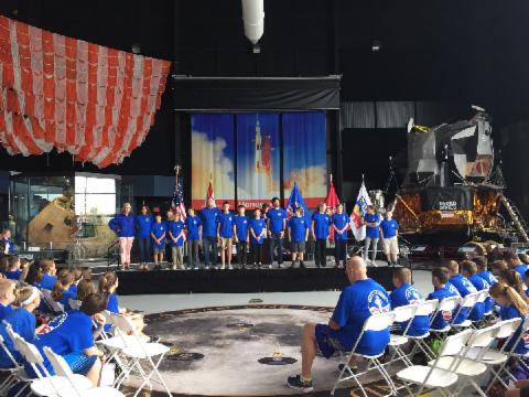 TNS received highest honors at space camp