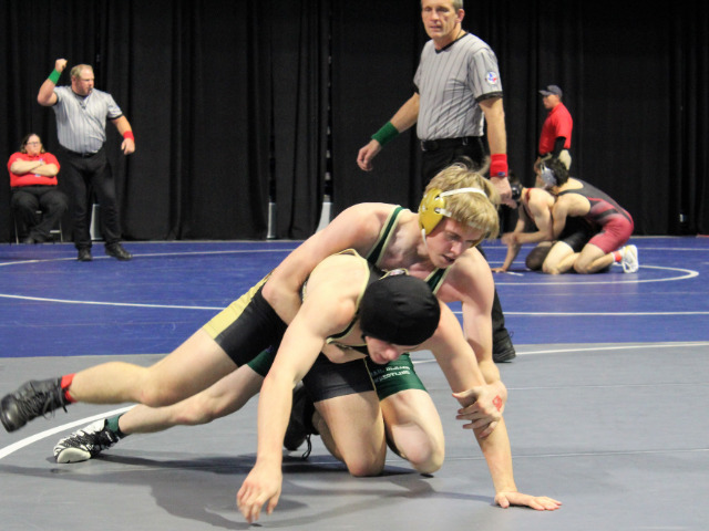 Max Hampton Leads Strong Showing by Lebanon Trail Wrestlers at State