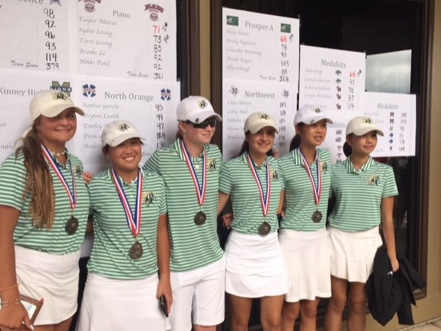 Girls Golf Team Takes Second at Boyd Invitational with School-Record Score