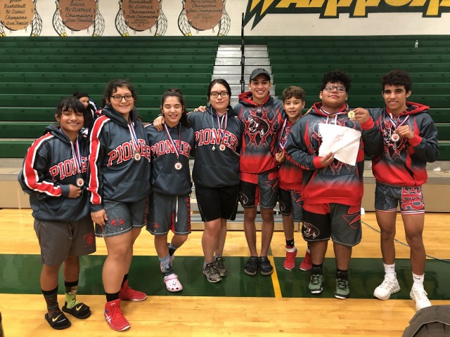 9 DBack Wrestlers Place at McAllen Holiday Havoc