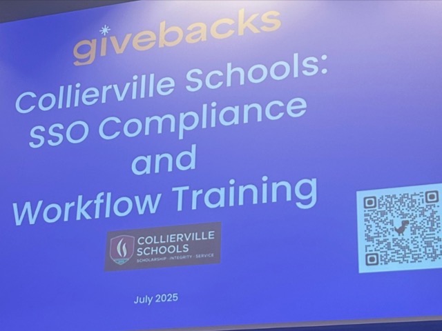 COLLIERVILLE SCHOOLS STRENGTHENS FINANCIAL OVERSIGHT AND TRAINING INITIATIVES FOR SCHOOL SUPPORT ORGANIZATIONS