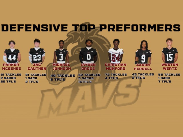 DEFENSIVE LINE TOP PERFORMERS