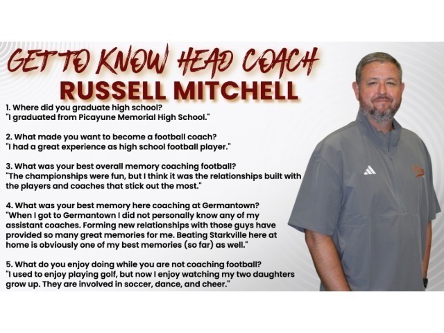 Get to Know Coach Mitchell