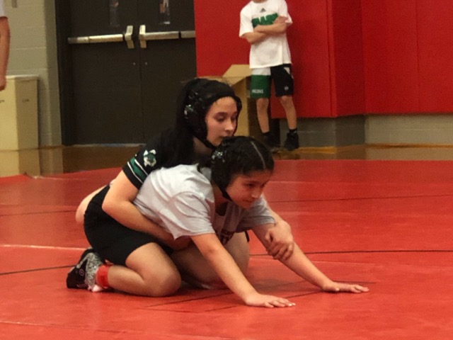 Wranglers Compete in Inaugural Wrestling Match