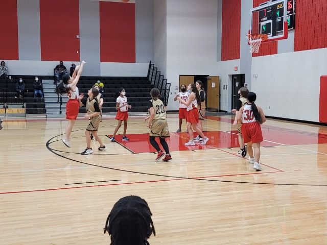 7th Grade Lady Wranglers Have Last Home Game
